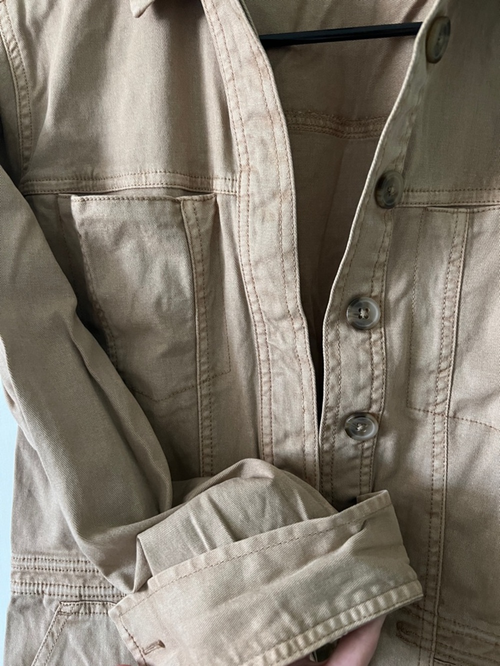 Universal Thread Tan Utility Jumpsuit - Picture 3 of 5